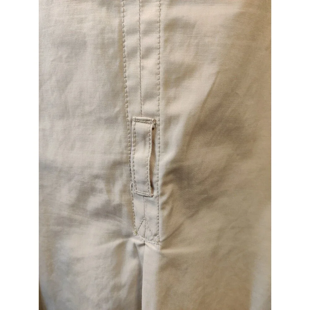 St. Johns Bay Double Breasted Lightweight Khaki Jacket / Women's L/ Nice / S57 - Picture 5 of 10